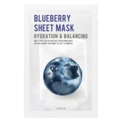 Eunyul Blueberry Natural Moisture Sheet Mask Maschera Viso 22 ml