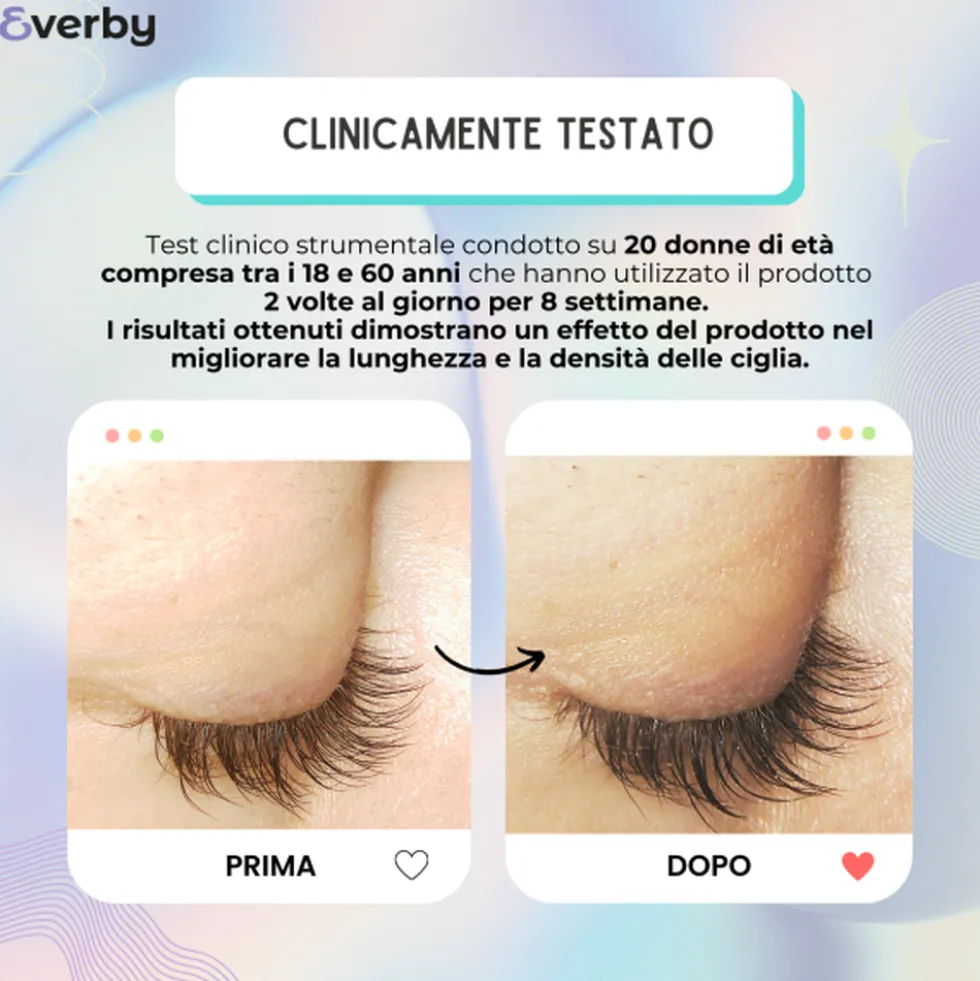Everby Lash Me Siero Ciglia e Sopracciglia