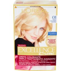 Excellence Crema Colorante Biondo Ultra Chiaro Naturale N.01