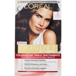 Excellence Crema Colorante Castano Scuro N.3