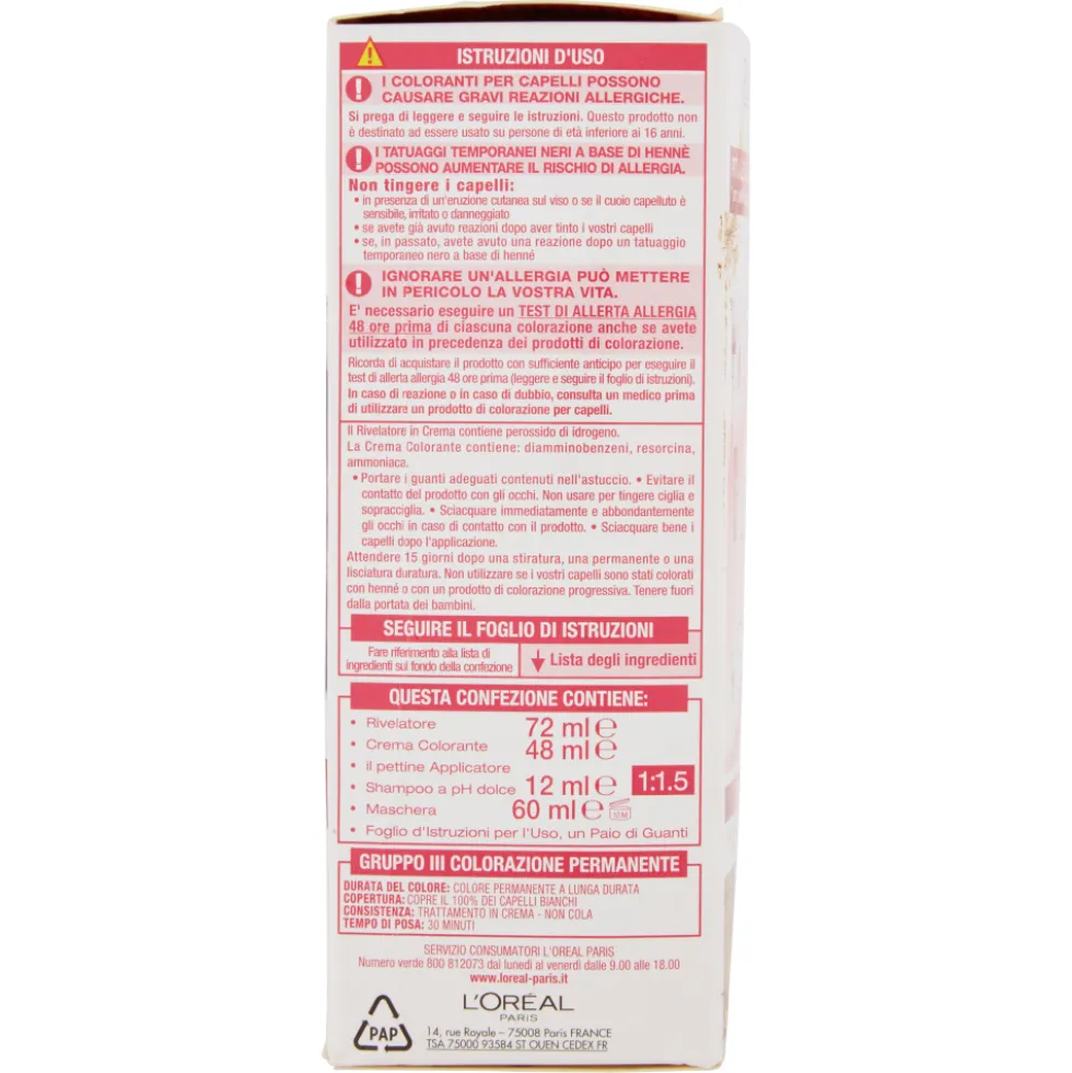 Excellence Crema Colorante Castano Chiaro N.5