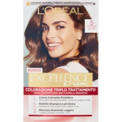 Excellence Crema Colorante Castano Chiaro N.5