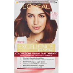 Excellence Crema Colorante Castano Mogano Ramato N.4.54