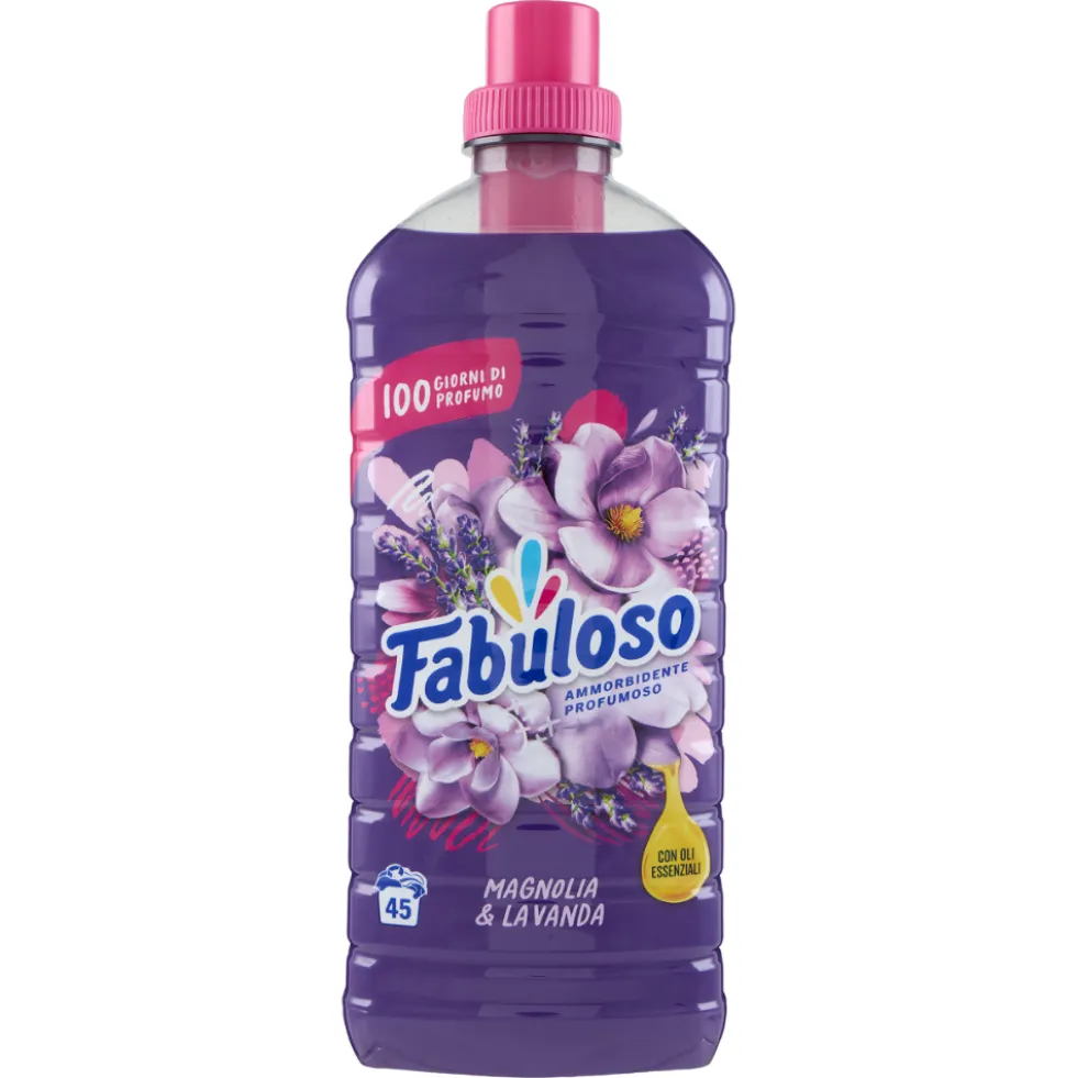 Fabuloso ammorbidente concentrato Magnolia & Lavanda 1 L 45 lavaggi
