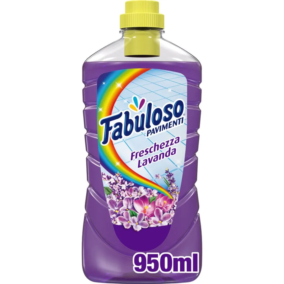 Fabuloso Detersivo Pavimenti Freschezza Lavanda Profumo 24h 950 ml