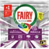 Fairy Miracle Yellow–Pastiglie per Lavastoviglie Tutto‑in‑1 al Limone 10 Caps