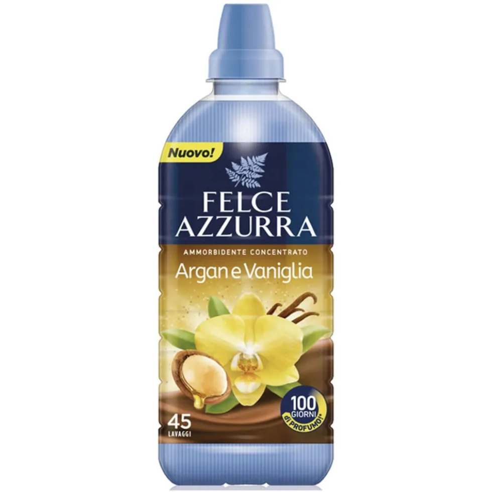 Felce Azzurra Ammorbidente Concentrato Argan E Vaniglia 45 Lavaggi