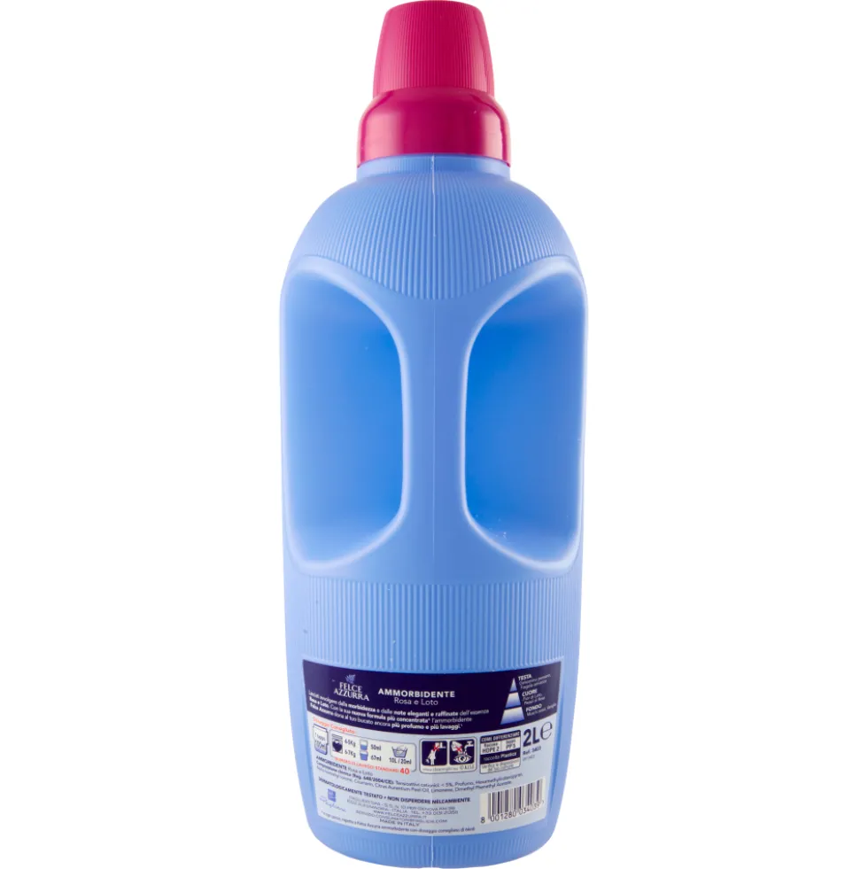 Felce Azzurra Ammorbidente Rosa e Loto 2 Litri