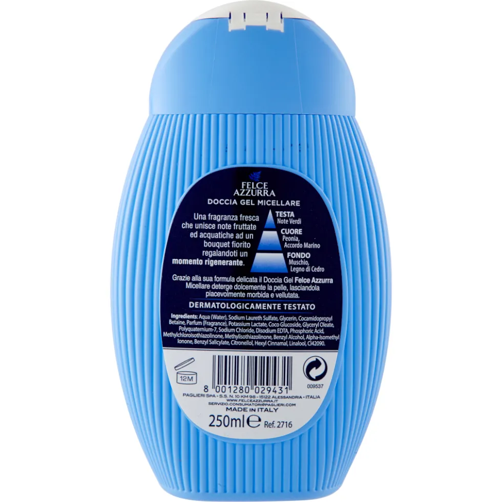 Felce Azzurra Puro Doccia Gel 250 ml