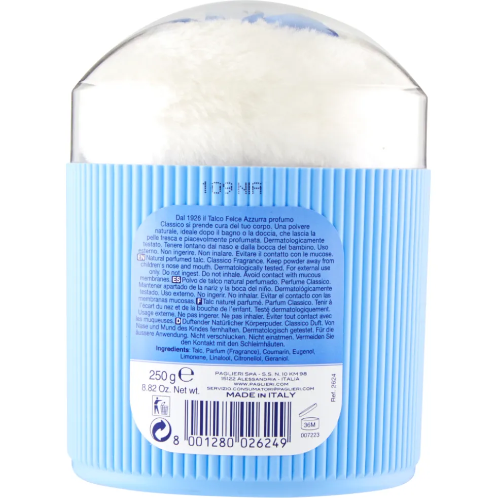 Felce Azzurra Talco in Polvere 250g + Piumino