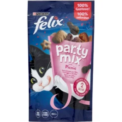 Felix Party Mix Mixed Grill con Manzo, Pollo e Salmone 60 g