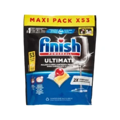 Finish Ultimate All in 1 Limone 53 Capsule Lavastoviglie