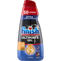 Finish Ultimate Gel Antiodore 30 lavaggi liquido lavastoviglie