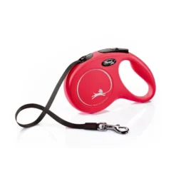 Flexi Guinzaglio New Classic in fettuccia M Rosso