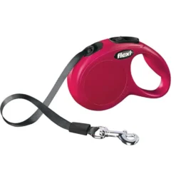 Flexi Guinzaglio New Classic Small Rosso 5 mt