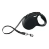 Flexi Guinzaglio New Classic Med/Large 5mt Fettuccia Nero
