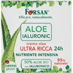 Forsan Aloe Ialuronic Crema Viso Ultra Ricca 24h Nutriente Intensiva 50 ml