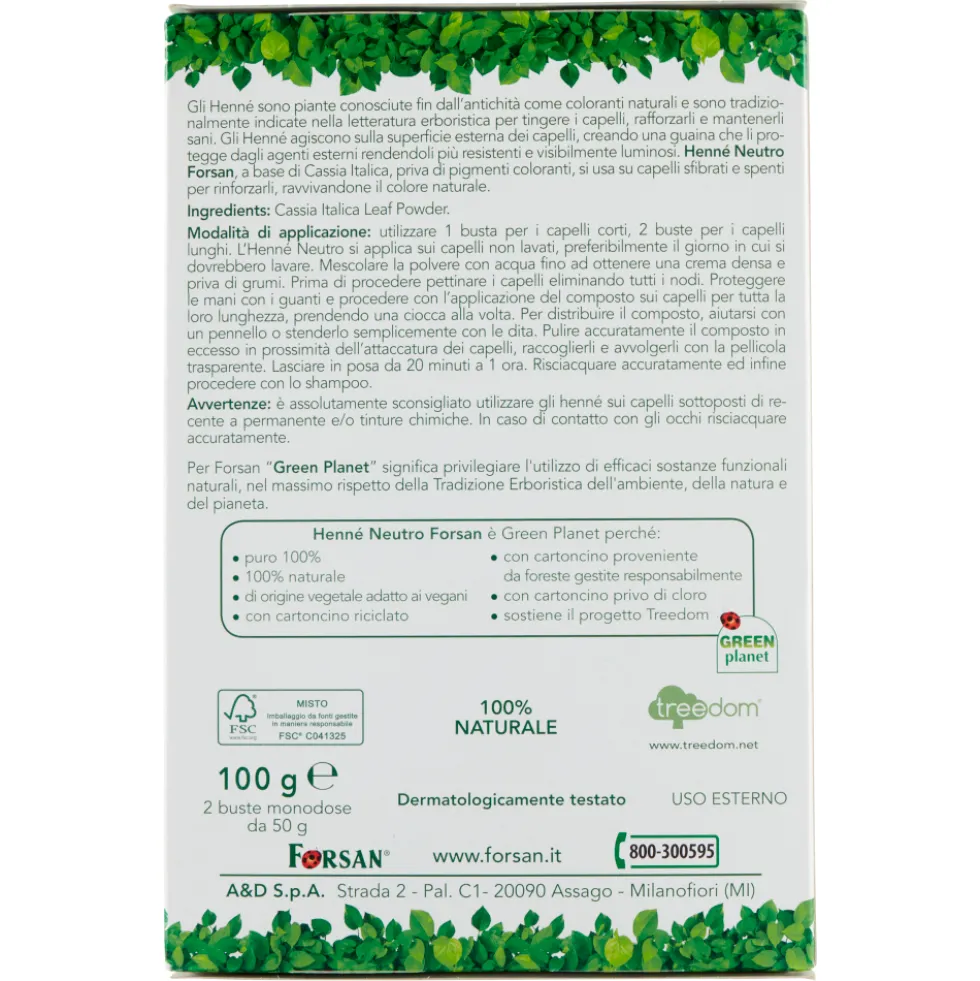 Forsan Henné Neutro 100 g