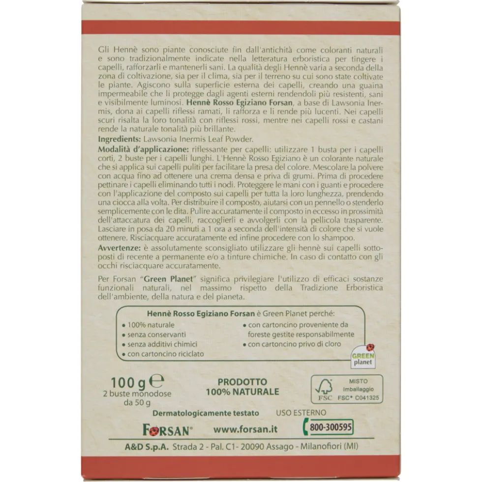 Forsan Henné Rosso 100 g