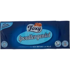 Foxy Ipoallergenici Fazzoletti 10 Pacchetti