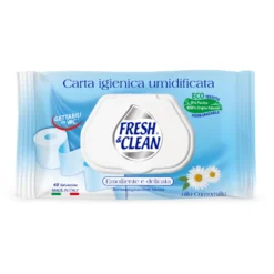 Fresh & Clean Carta Igienica Umidificata 48 Pezzi