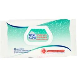 Fresh & Clean Salviette Disinfettanti 60 Pezzi