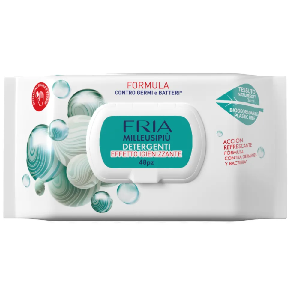Fria Salviette Milleusi Igienizzante 48 Pezzi