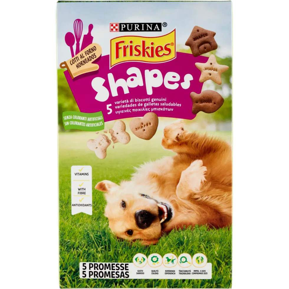Friskies Shapes Biscotti 800 g