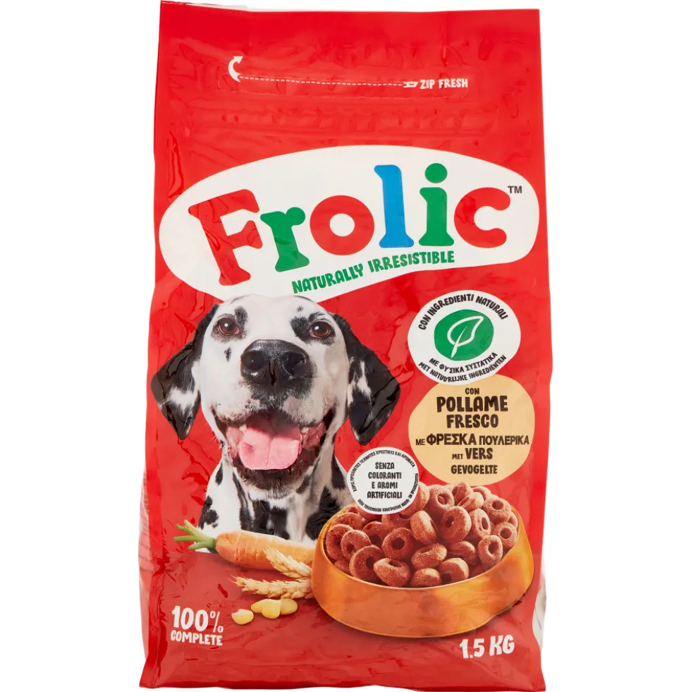Frolic Dog con Pollame fresco 1,5kg