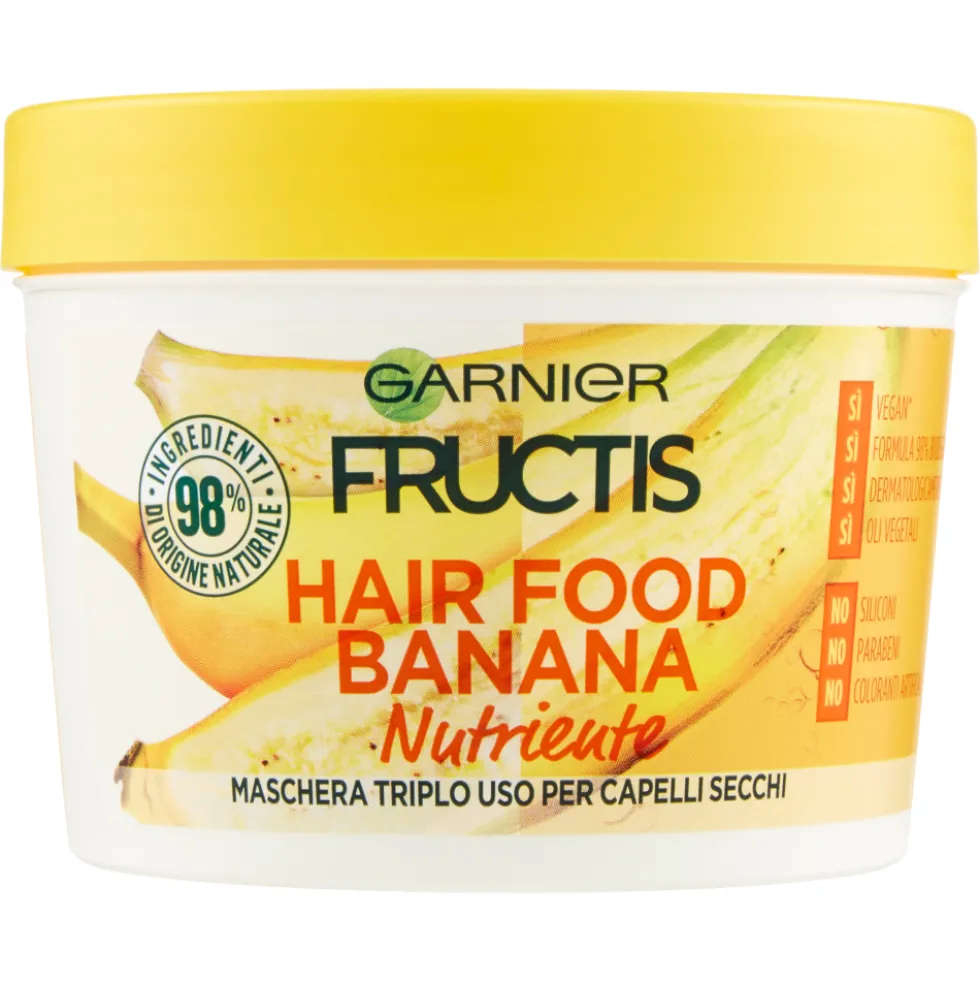 Fructis Hair Food Banana Maschera Nutriente 390 ml