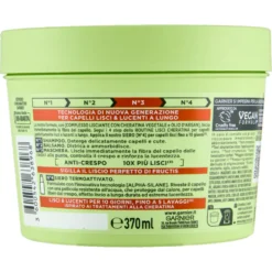 Fructis Lisci Cheratina N°3 Maschera 370 ml