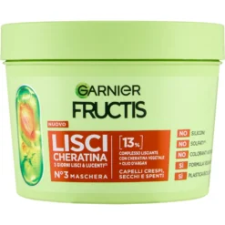 Fructis Lisci Cheratina N°3 Maschera 370 ml