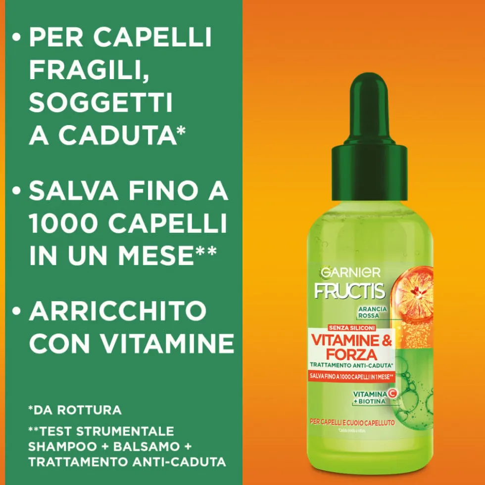 Fructis Siero Anti-Caduta Vitamine&Forza 125 ml