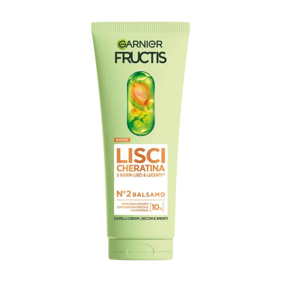 Garnier Fructis Balsamo Lisci Cheratina 200 ml