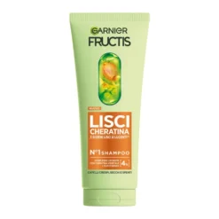 Garnier Fructis Lisci Cheratina Shampoo 200 ml