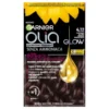 Garnier Olia Oil Powered Permanent Hair Color 4.12 Castano Scuro Iridescente