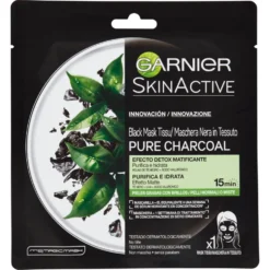Garnier Skin Maschera Carbone Vegetale