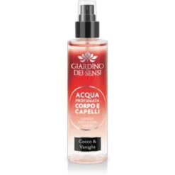 Giardino dei Sensi Acqua Profumata Corpo e Capelli Cocco e Vaniglia 110ml