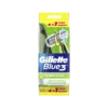 Gillette Blue3 Rasoio Sensitive x4 con 1 Ricarica