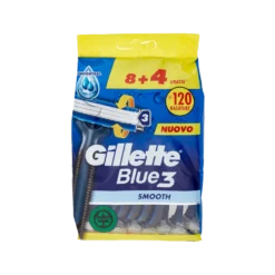 Gillette Blue3 Rasoio x8 con 4 Ricariche
