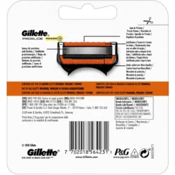 Gillette Fusion Proglide Power Ricarica 4 Pezzi