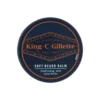 Gillette King C. Balsamo Delicato da Barba con Burro di Cacao, Olio di Argan, Burro di Karité 100 ml