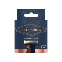 Gillette King C. Lamette di Ricambio per Rasoio Elettrico Regolabarba Style Master