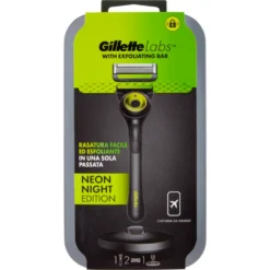Gillette Labs Travel Kit + 2 Ricariche
