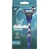Gillette Mach3 Rasoio con 2 Ricariche