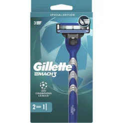 Gillette Mach3 Rasoio con 2 Ricariche