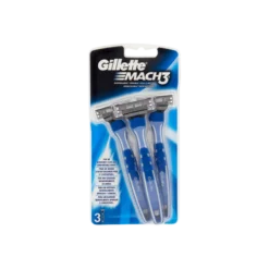 Gillette Mach3 Rasoio da Uomo Usa e Getta 3 Rasoi