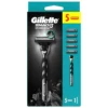 Gillette Mach3 Rasoio Manuale con Stand + 5 Ricariche