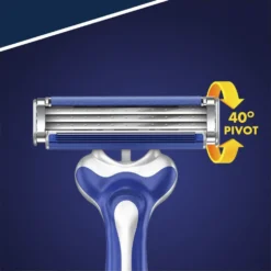 Gillette Sensor 3 Comfort Rasoio da Uomo Usa e Getta 3 Rasoi + 2 Gratis