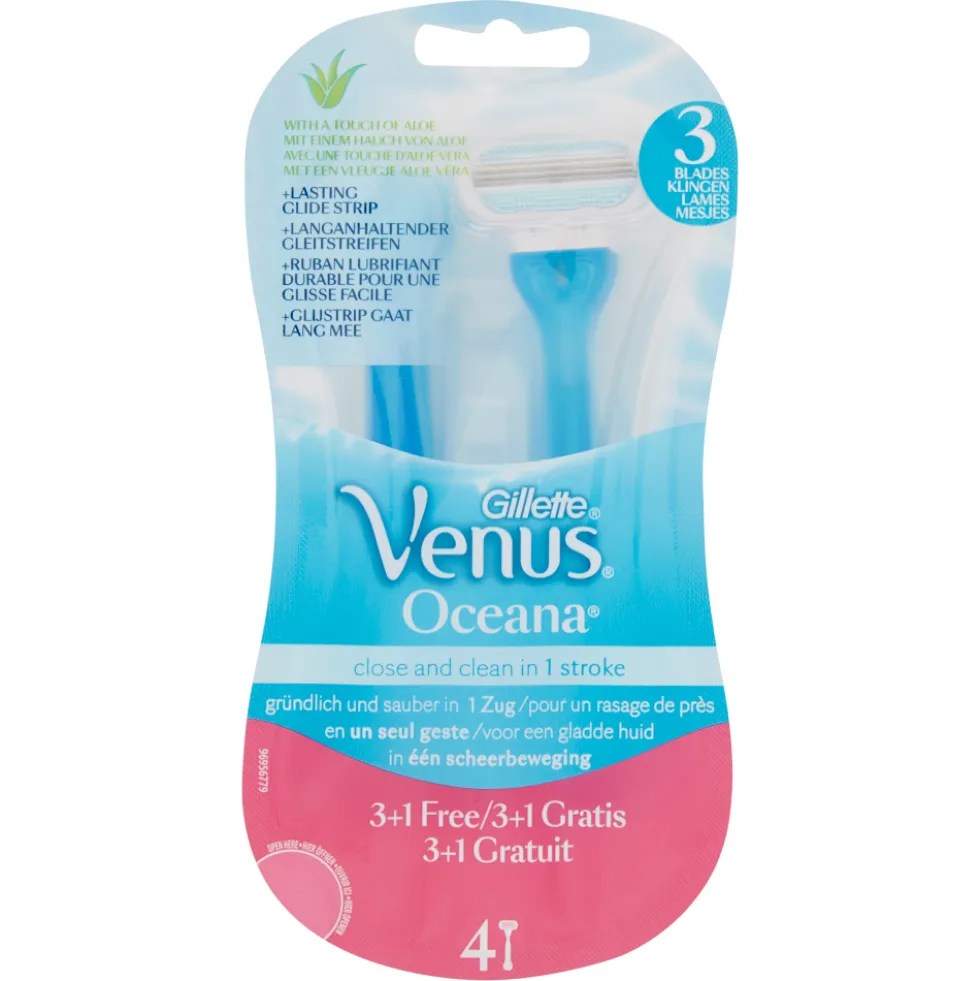 Gillette Venus Oceana 3+1